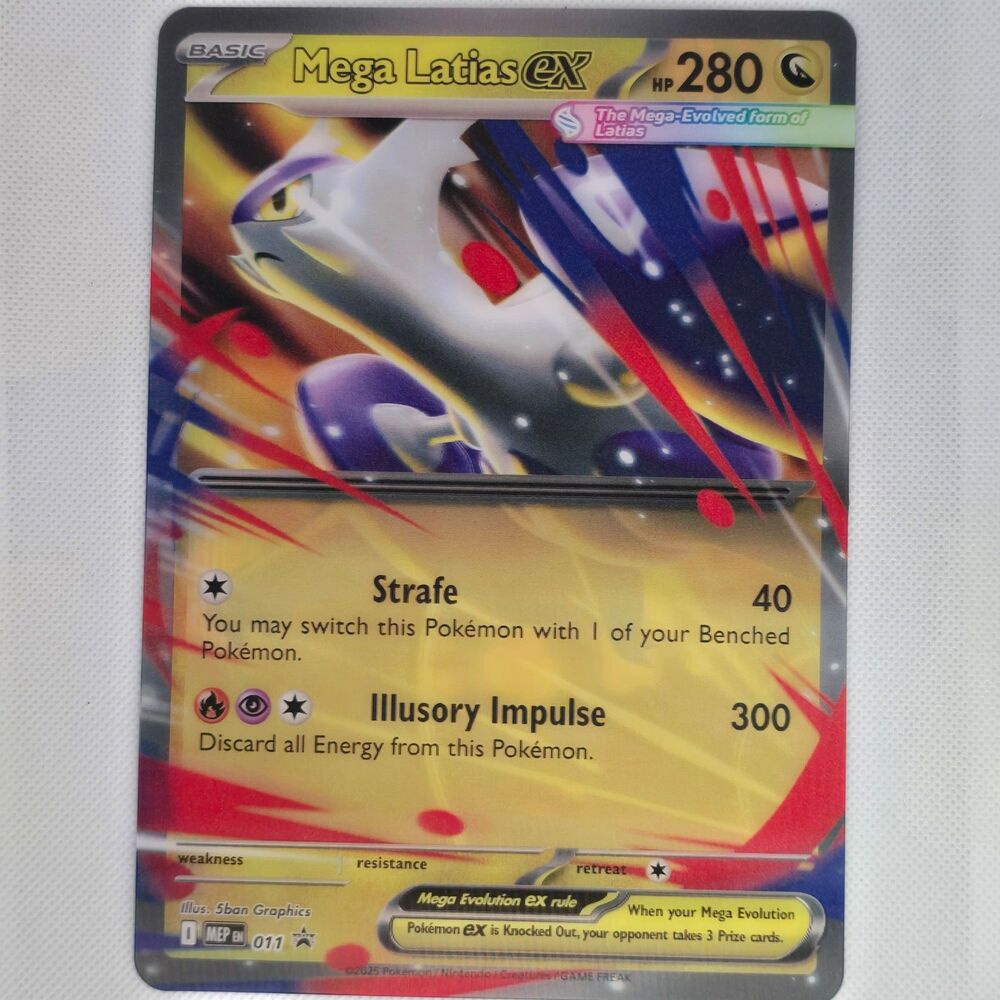 Mega Latias EX #35 Jumbo MEP Black Star Promo